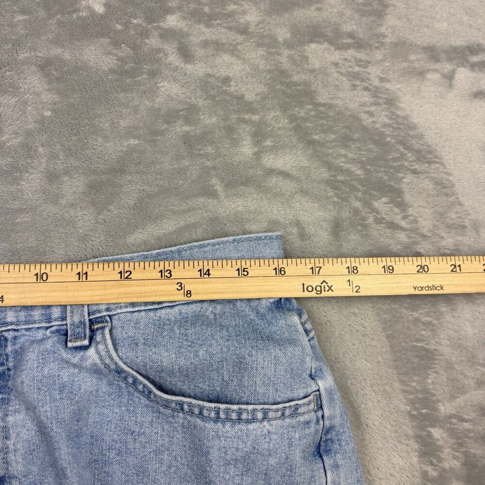 Vintage Riders by Lee Light Wash Denim Shorts Women’s Size 16 Medium 90s Mom - Picture 7 of 10